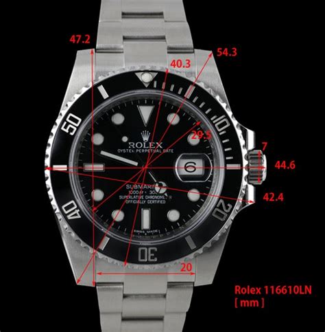 rolex sub c dimensions|Official Rolex Website.